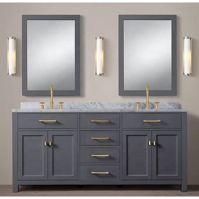 Factory best price Chinese bathroom vanities free standing bathroom cabinets